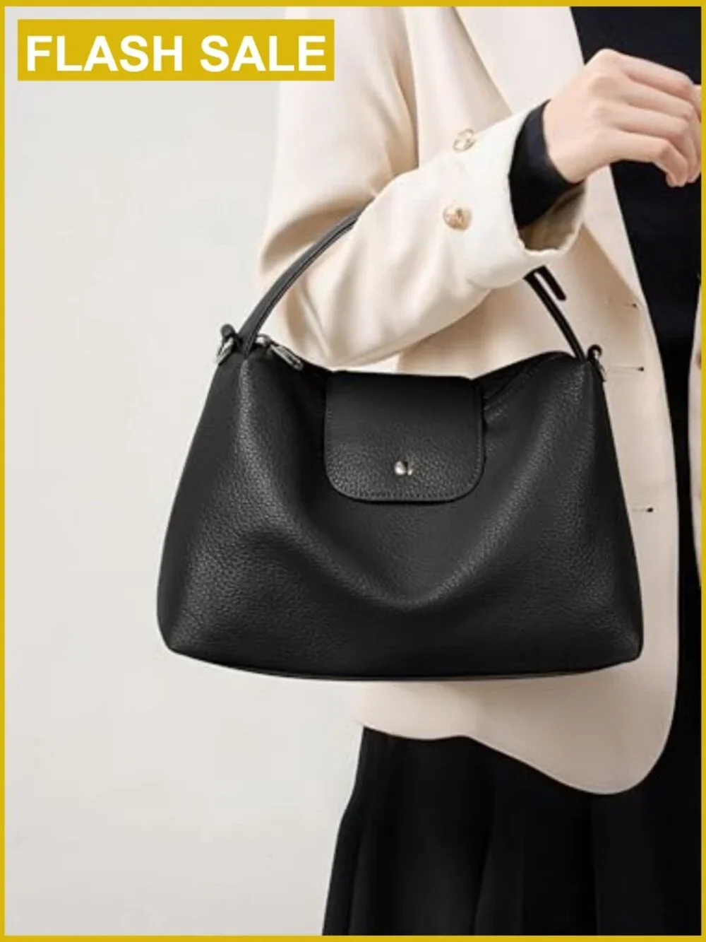 Soft Vegan Leather Hobo Bag Crossbody Purse Satchel Top Handle Shoulder
